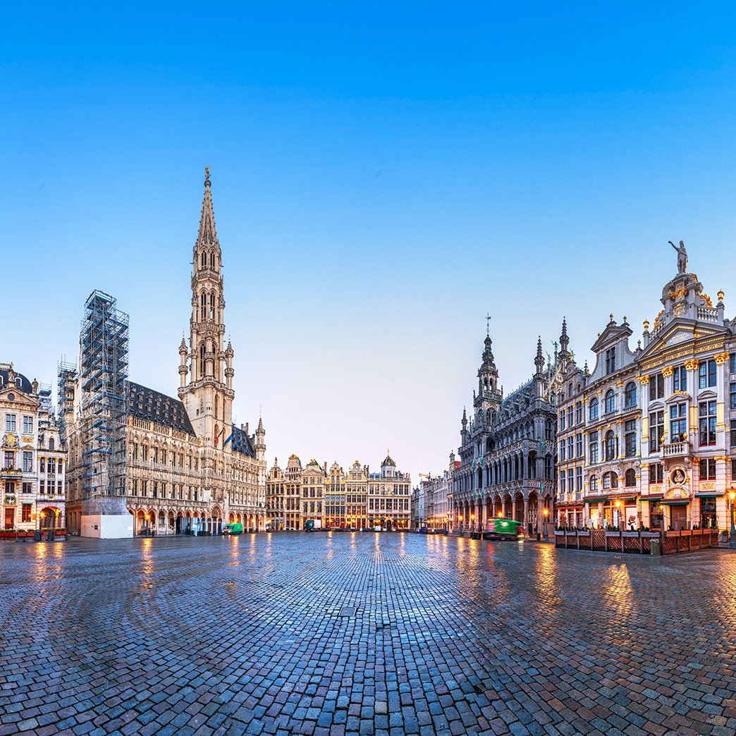 Der Grand Place in Brüssel, Belgien