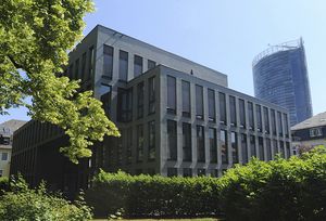 Das Gebäude der KNA in Bonn